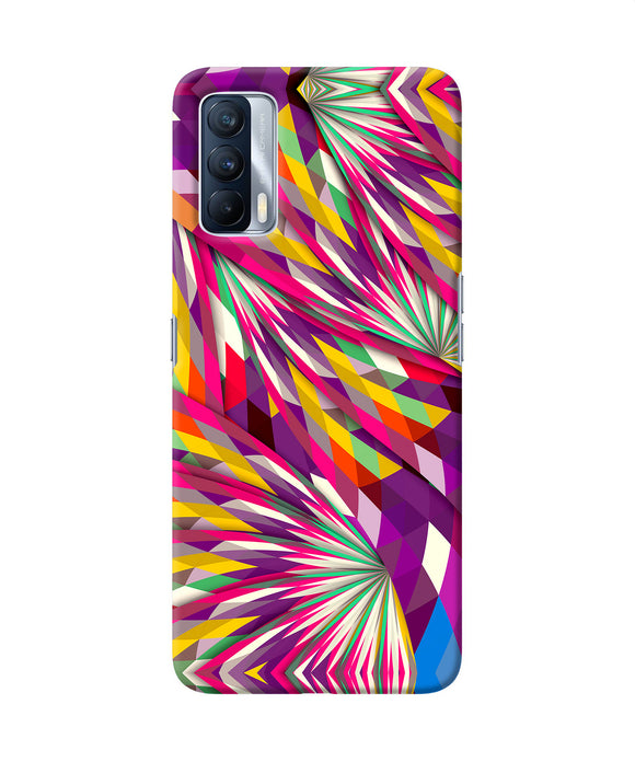 Abstract colorful print Realme X7 Back Cover