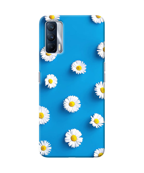 White flowers Realme X7 Back Cover