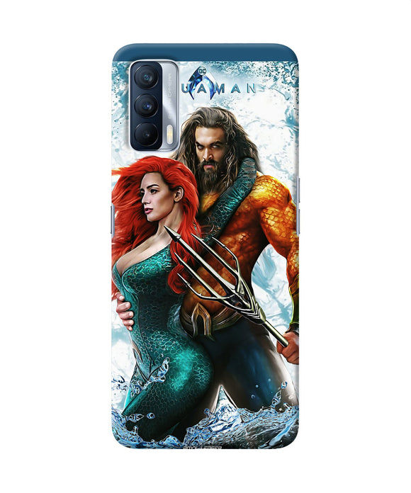 Aquaman couple water Realme X7 Back Cover