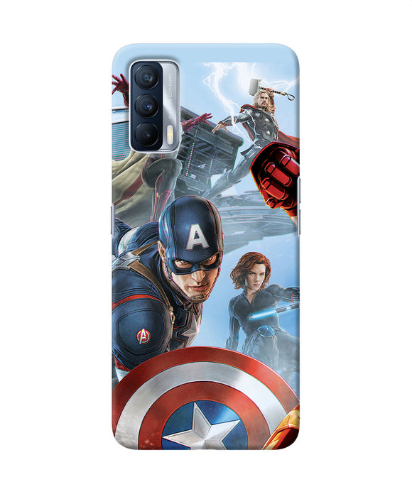 Avengers on the sky Realme X7 Back Cover