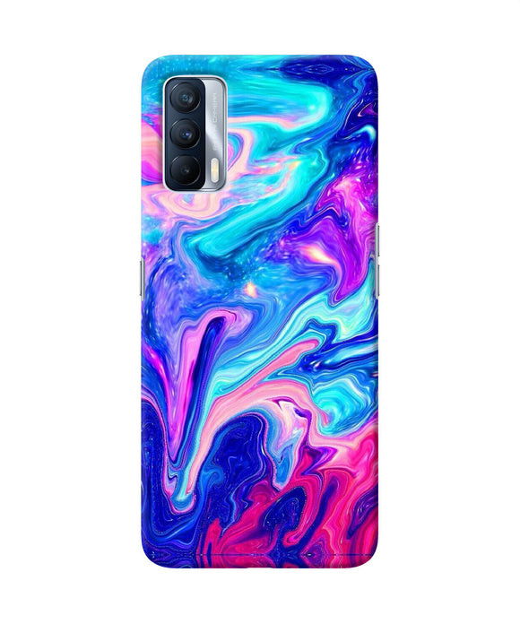 Abstract colorful water Realme X7 Back Cover