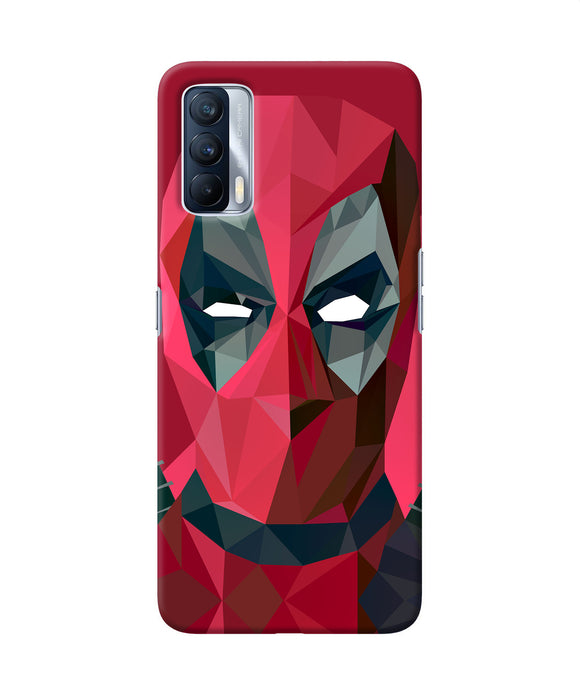 Abstract deadpool full mask Realme X7 Back Cover