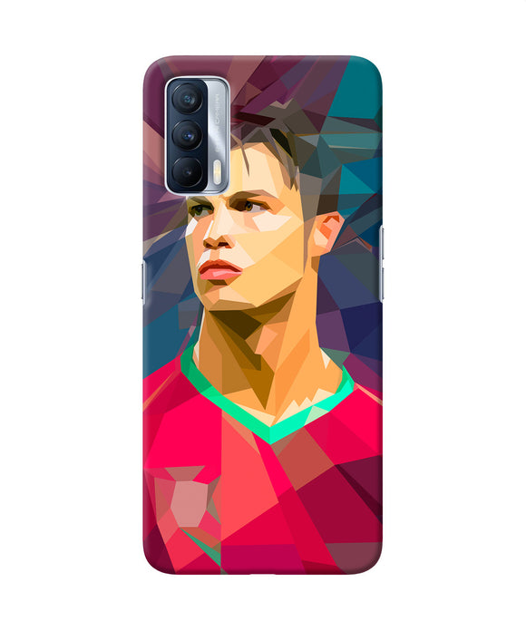 Abstract ronaldo Realme X7 Back Cover