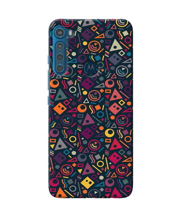 Geometric Abstract Motorola One Fusion Plus Back Cover