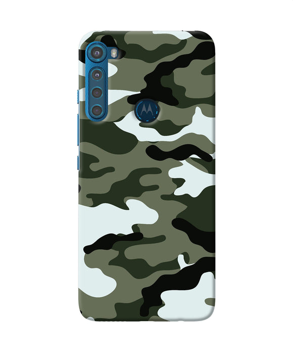 Camouflage Motorola One Fusion Plus Back Cover