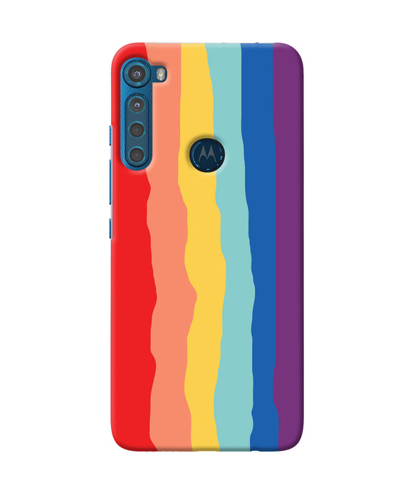 Rainbow Motorola One Fusion Plus Back Cover