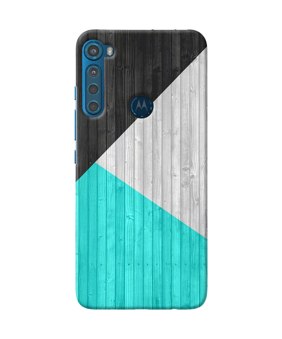 Wooden Abstract Motorola One Fusion Plus Back Cover