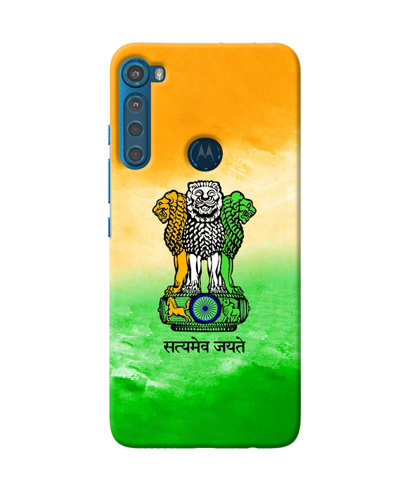 Satyamev Jayate Flag Motorola One Fusion Plus Back Cover