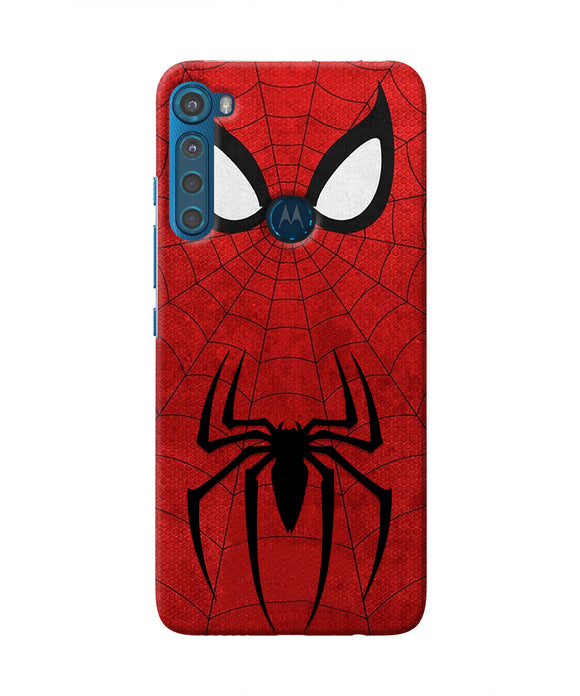 Spiderman Eyes Motorola One Fusion Plus Real 4D Back Cover