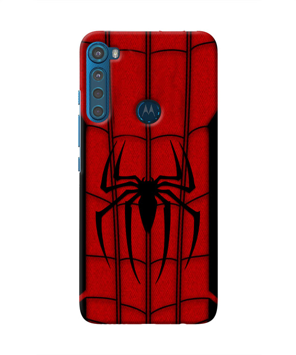 Spiderman Costume Motorola One Fusion Plus Real 4D Back Cover