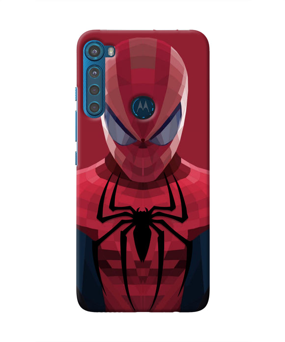 Spiderman Art Motorola One Fusion Plus Real 4D Back Cover