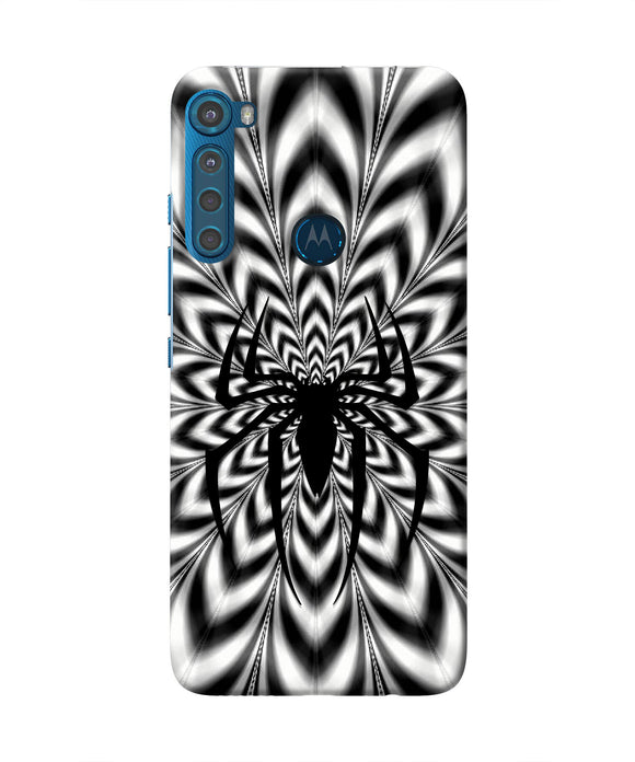 Spiderman Illusion Motorola One Fusion Plus Real 4D Back Cover