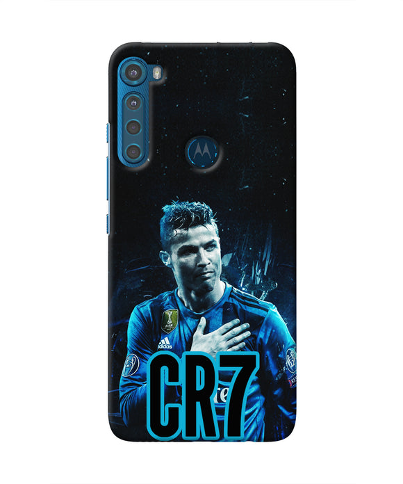 Christiano Ronaldo Motorola One Fusion Plus Real 4D Back Cover