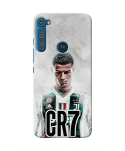 Christiano Football Motorola One Fusion Plus Real 4D Back Cover