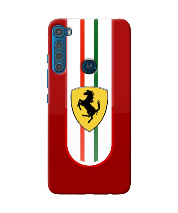 Ferrari Art Motorola One Fusion Plus Real 4D Back Cover