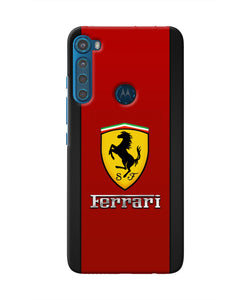 Ferrari Abstract Motorola One Fusion Plus Real 4D Back Cover