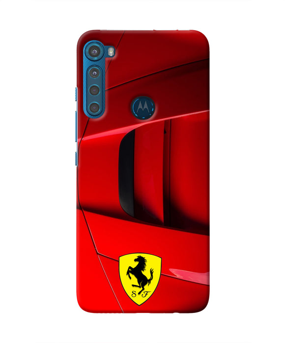 Ferrari Car Motorola One Fusion Plus Real 4D Back Cover
