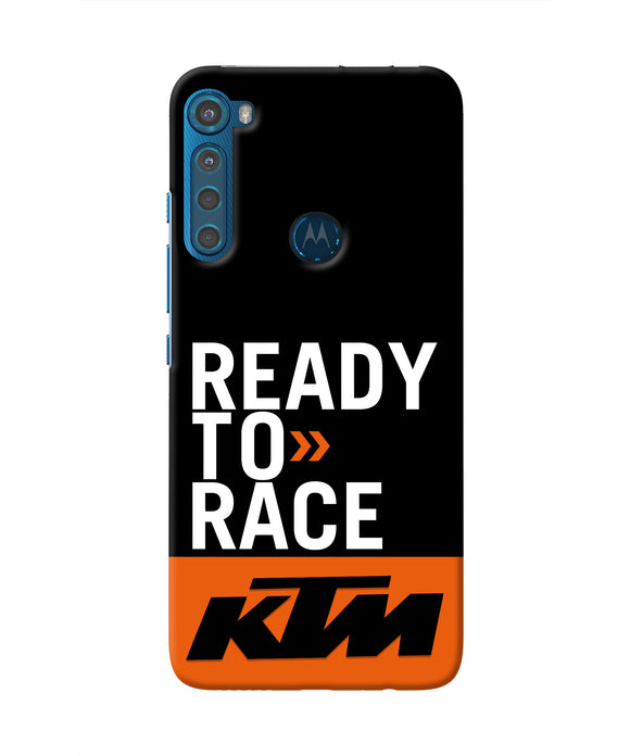 KTM Ready To Race Motorola One Fusion Plus Real 4D Back Cover