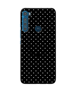 White Dots Motorola One Fusion Plus Pop Case