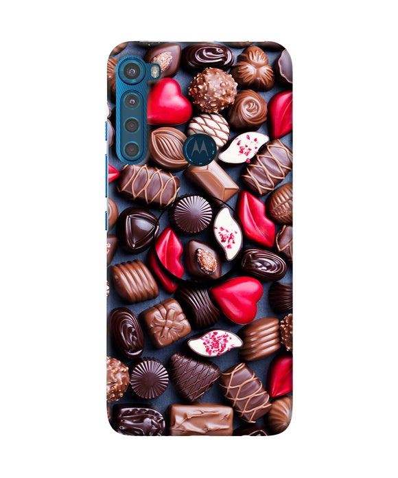Chocolates Motorola One Fusion Plus Pop Case