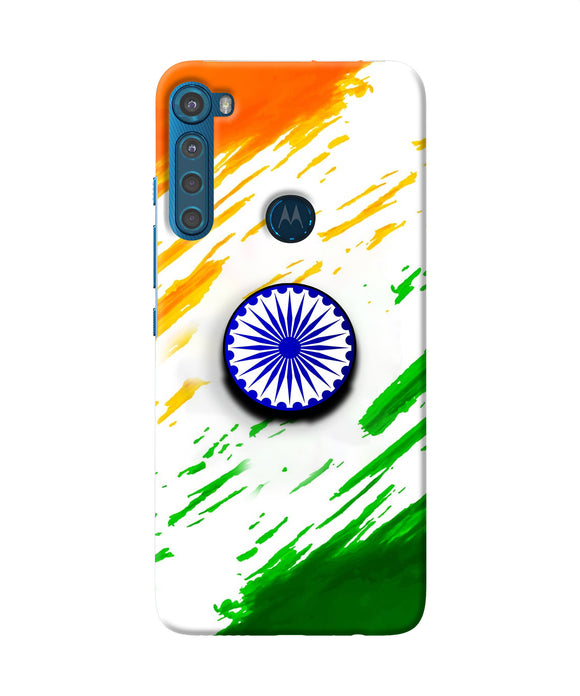 Indian Flag Ashoka Chakra Motorola One Fusion Plus Pop Case