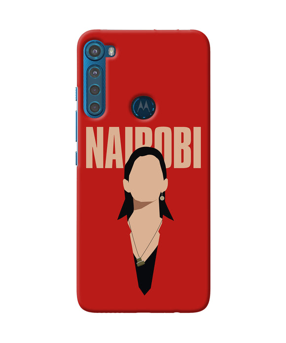 Nairobi Paint Money Heist Motorola One Fusion Plus Back Cover