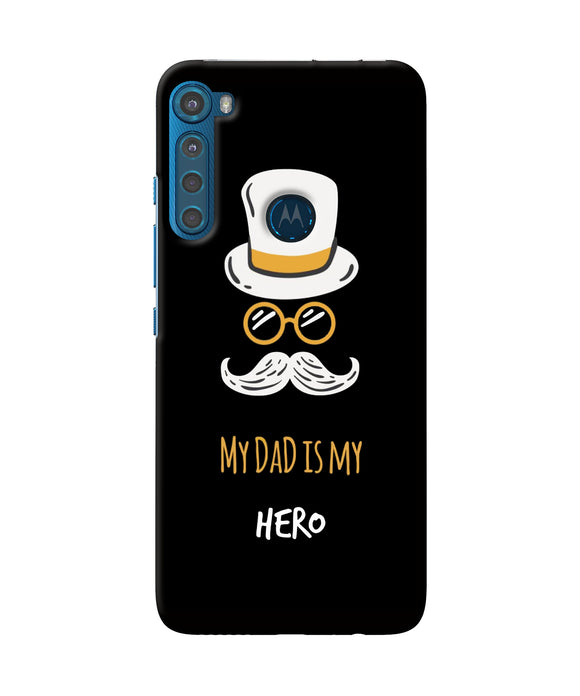 My Dad Is My Hero Motorola One Fusion Plus Back Cover