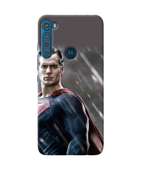 Superman man of steel Motorola One Fusion Plus Back Cover