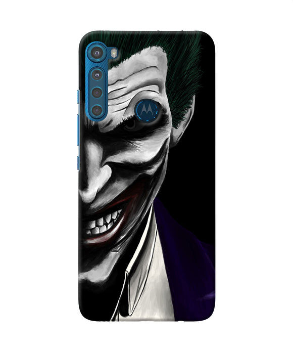 The joker black Motorola One Fusion Plus Back Cover