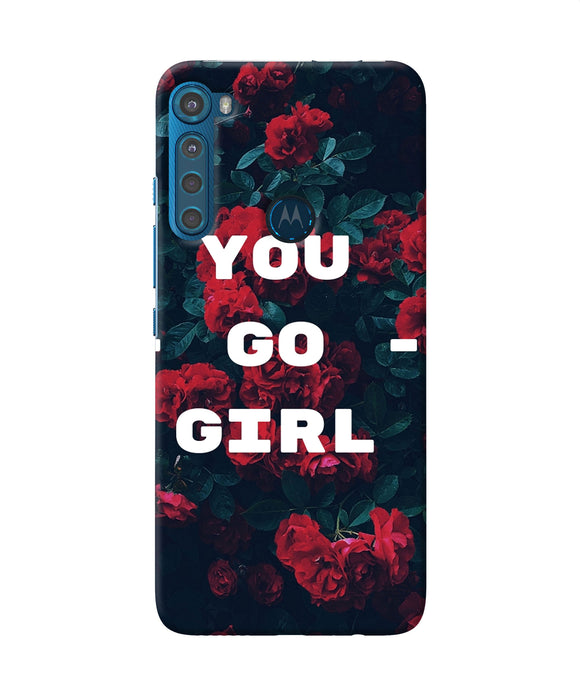 You go girl Motorola One Fusion Plus Back Cover