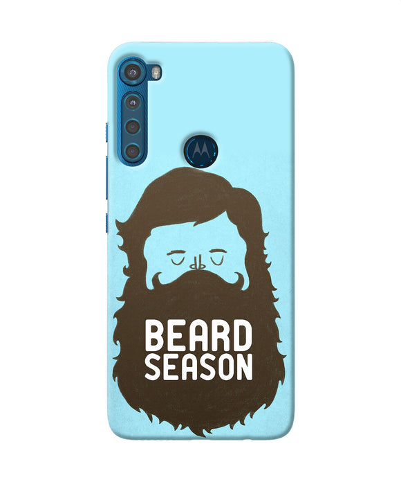Beard season Motorola One Fusion Plus Back Cover