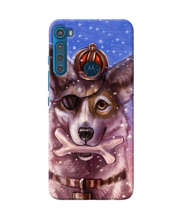 Pirate wolf Motorola One Fusion Plus Back Cover