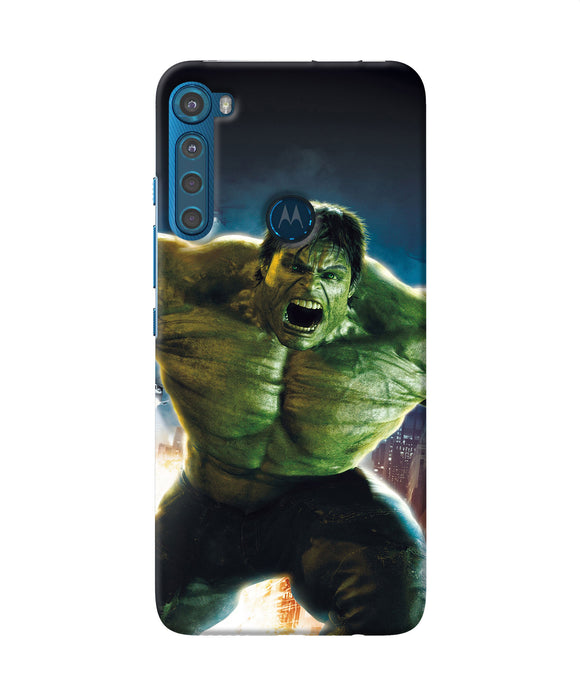 Hulk super hero Motorola One Fusion Plus Back Cover