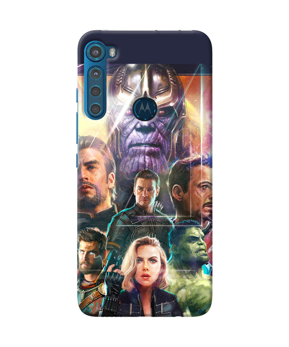 Avengers poster Motorola One Fusion Plus Back Cover