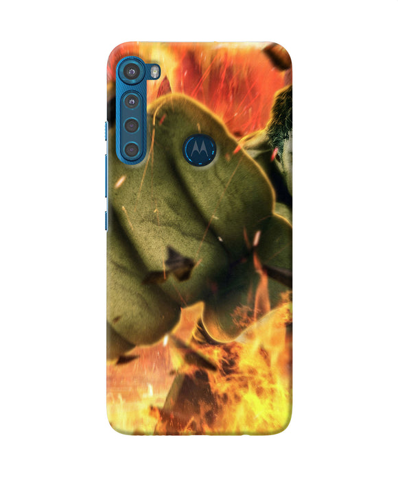 Hulk smash Motorola One Fusion Plus Back Cover