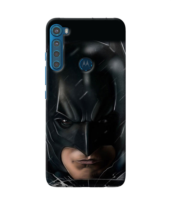Batman black mask Motorola One Fusion Plus Back Cover