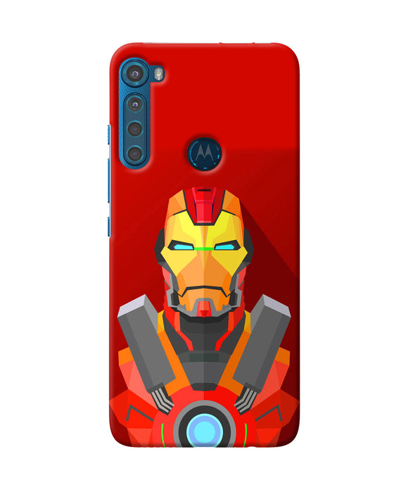 Ironman print Motorola One Fusion Plus Back Cover