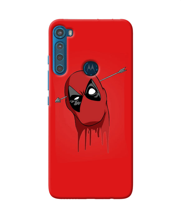 Funny deadpool Motorola One Fusion Plus Back Cover