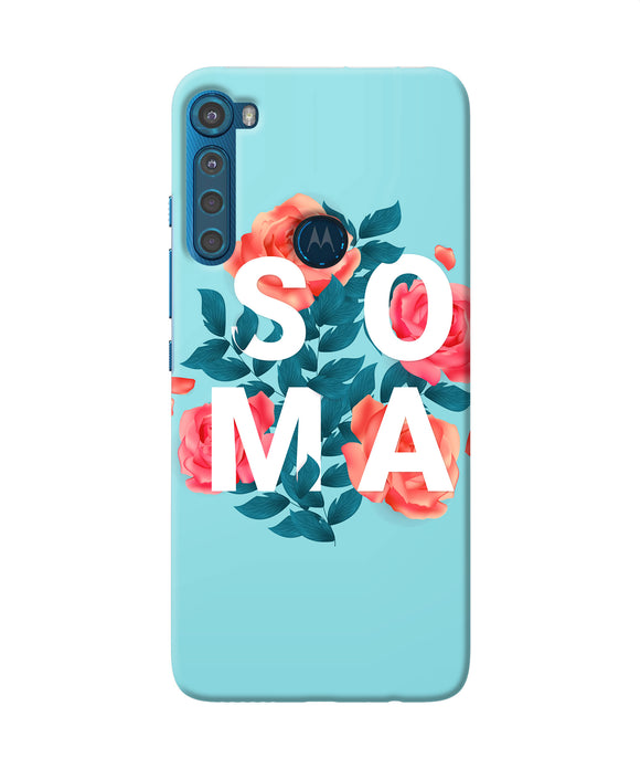 Soul mate one Motorola One Fusion Plus Back Cover