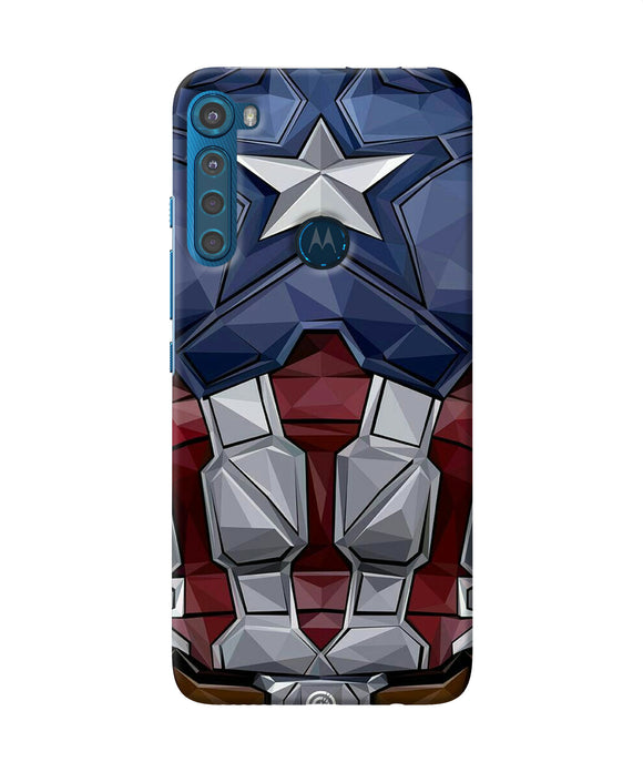 Captain suit Motorola One Fusion Plus Back Cover