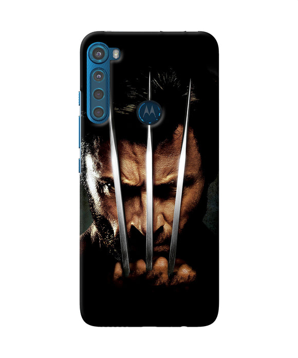 Wolverine poster Motorola One Fusion Plus Back Cover