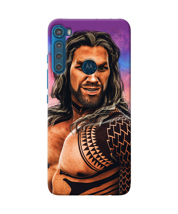Aquaman sketch Motorola One Fusion Plus Back Cover