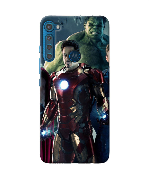 Ironman hulk space Motorola One Fusion Plus Back Cover