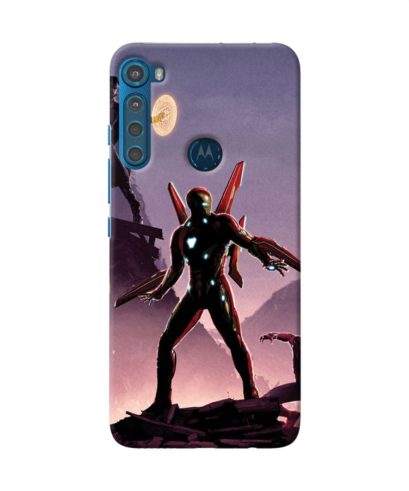 Ironman on planet Motorola One Fusion Plus Back Cover