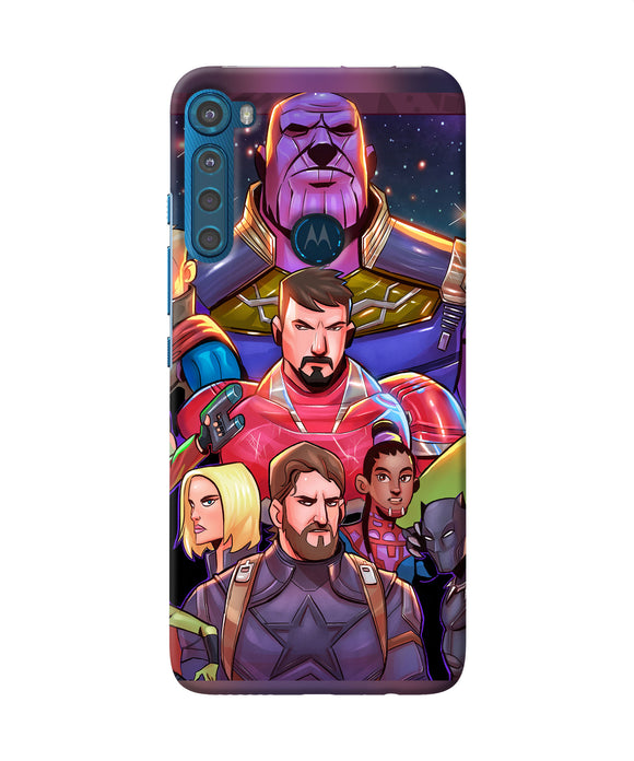 Avengers animate Motorola One Fusion Plus Back Cover