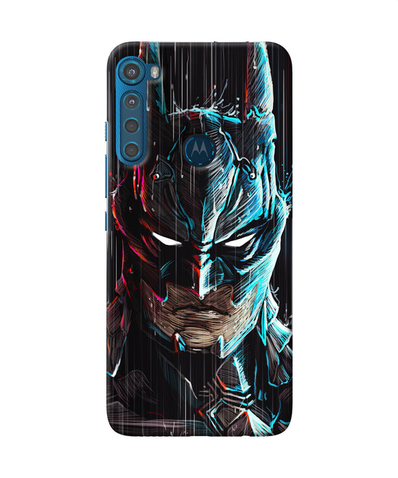 Batman face Motorola One Fusion Plus Back Cover