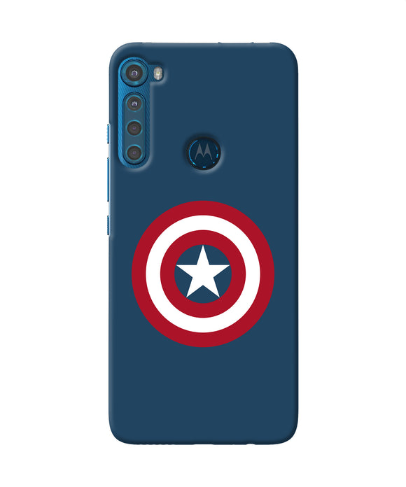 Captain america logo Motorola One Fusion Plus Back Cover