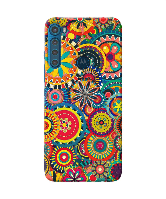 Colorful circle pattern Motorola One Fusion Plus Back Cover
