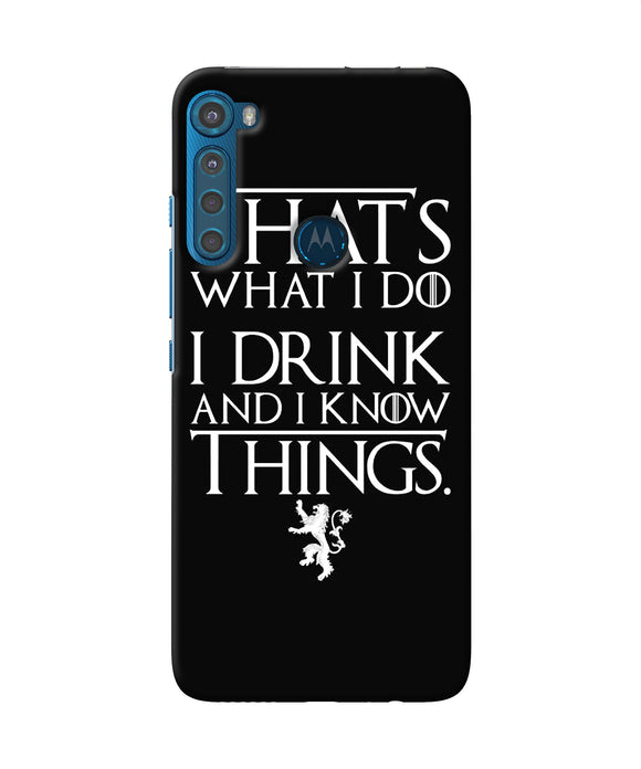 GOT quote Motorola One Fusion Plus Back Cover