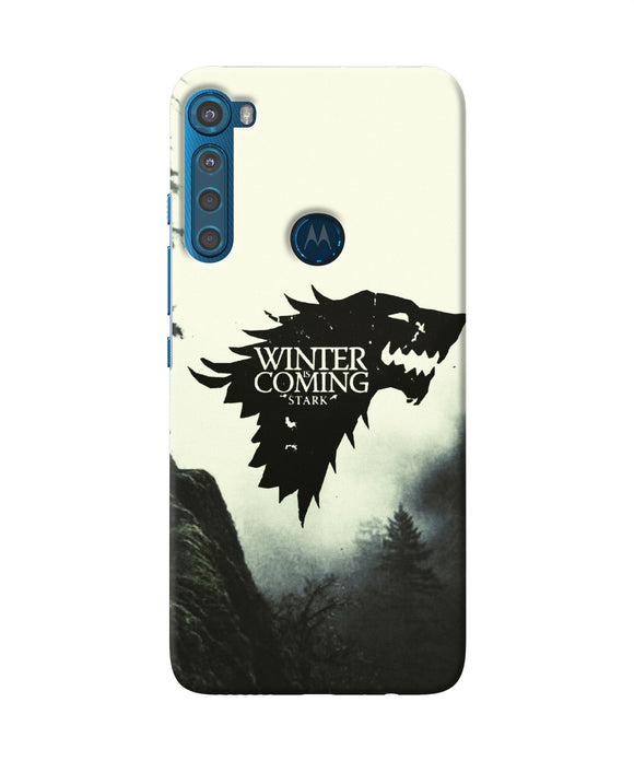 Winter coming stark Motorola One Fusion Plus Back Cover